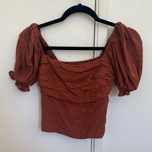 Puff sleeve Abercrombie Top